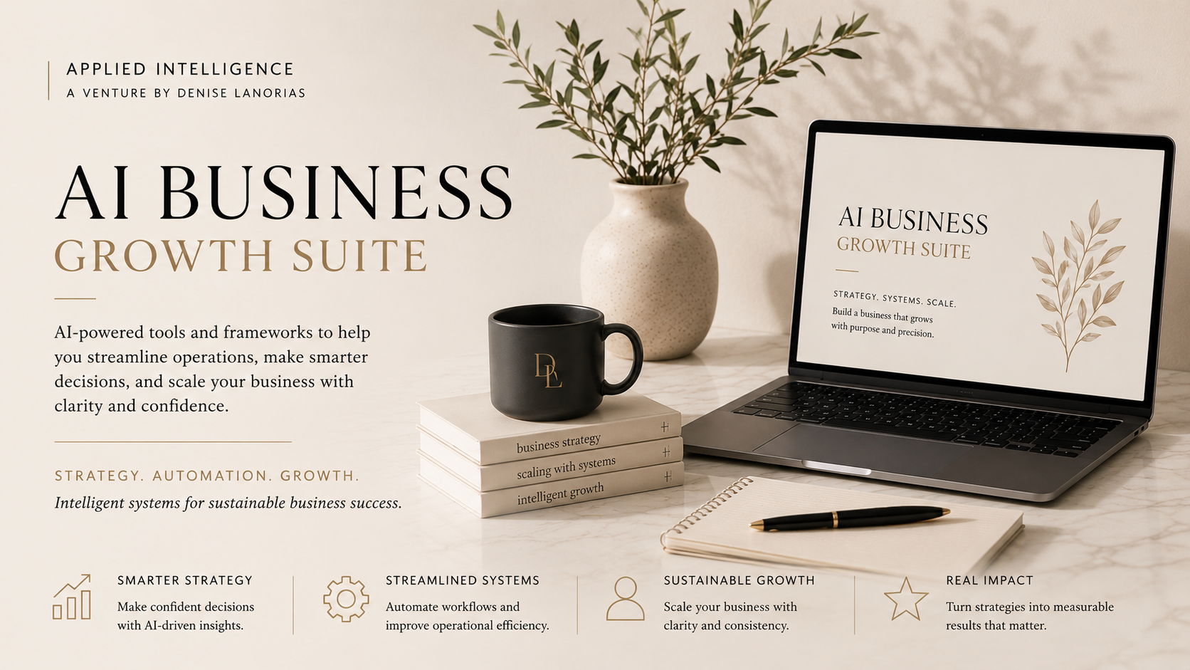AI Business Growth Suite — Sistemi AI strutturati per pianificazione aziendale, marketing, operazioni e crescita.